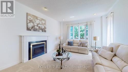 295 Calvert Road, Markham, ON - Indoor Photo Showing Living Room With Fireplace