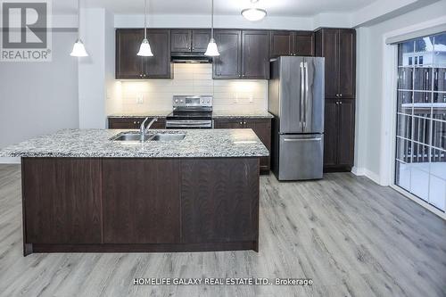 37 Sportsman Hill Street, Kitchener, ON - Indoor Photo Showing Kitchen With Stainless Steel Kitchen With Double Sink With Upgraded Kitchen