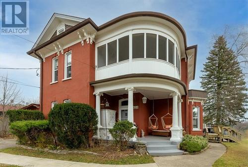 View of front of property with covered porch - 635 Laurel Street Unit# Upper Unit, Cambridge, ON - Outdoor With Facade