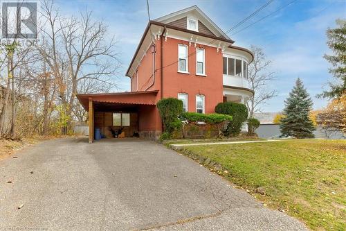 Parking for 2 on the Left side of the carport - 635 Laurel Street Unit# Upper Unit, Cambridge, ON - Outdoor