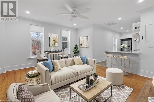 635 Laurel Street Unit# Upper Unit, Cambridge, ON - Indoor Photo Showing Living Room