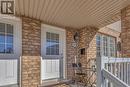 Entrance to property featuring covered porch - 50 Howe Drive Unit# 17B, Kitchener, ON  - Outdoor With Deck Patio Veranda With Exterior 