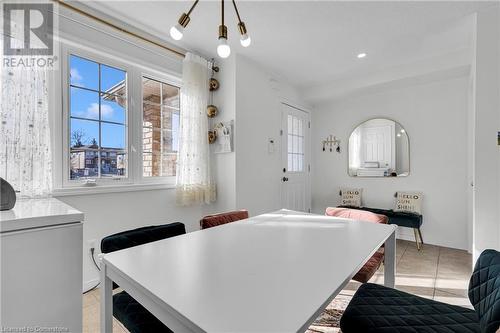 View of tiled dining room - 50 Howe Drive Unit# 17B, Kitchener, ON - Indoor