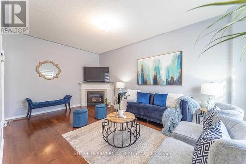 12 Lockburn Crescent, Brampton, ON - Indoor Photo Showing Living Room With Fireplace