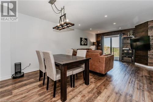 Dining space featuring hardwood / wood-style flooring - 230 Blackhorne Drive Unit# 19, Kitchener, ON - Indoor