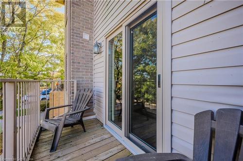 230 Blackhorne Drive Unit# 19, Kitchener, ON - Outdoor With Deck Patio Veranda With Exterior