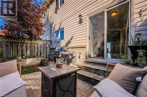 View of patio featuring a grill - 230 Blackhorne Drive Unit# 19, Kitchener, ON - Outdoor With Deck Patio Veranda With Exterior