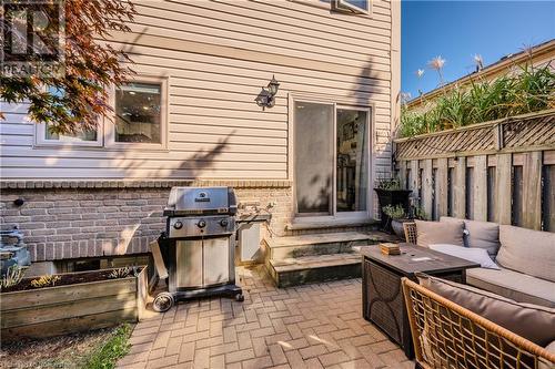 View of patio featuring a grill and outdoor lounge area - 230 Blackhorne Drive Unit# 19, Kitchener, ON - Outdoor With Deck Patio Veranda With Exterior