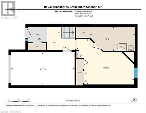 Floor plan - 230 Blackhorne Drive Unit# 19, Kitchener, ON - Other