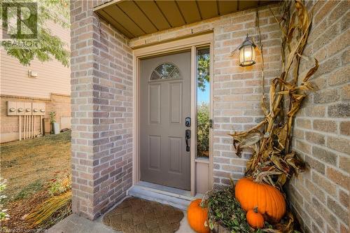 View of doorway to property - 230 Blackhorne Drive Unit# 19, Kitchener, ON - Outdoor With Deck Patio Veranda With Exterior