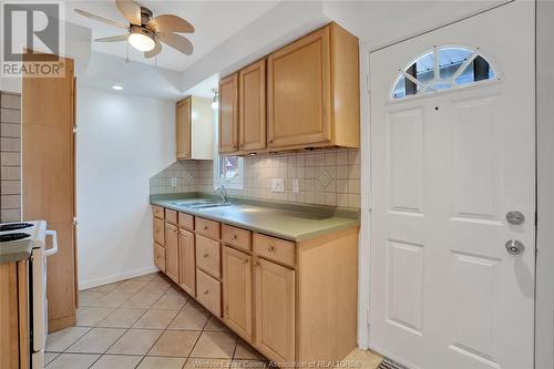 1766 Arthur, Windsor, ON - Indoor Photo Showing Kitchen With Double Sink