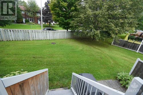 1100 Gablefield Private Unit#24, Ottawa, ON - Outdoor With Backyard