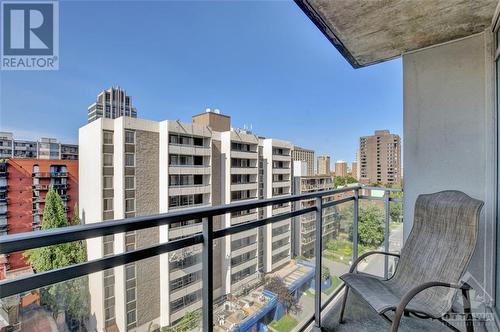 138 Somerset Street W Unit#906, Ottawa, ON - Outdoor With Balcony