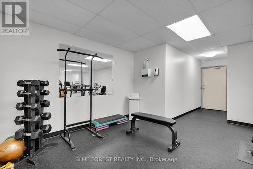 709 - 521 Riverside Drive, London, ON - Indoor Photo Showing Gym Room