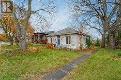 View of front facade with a front yard - 