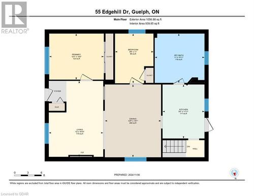 Floor plan - 55 Edgehill Drive, Guelph, ON - Other