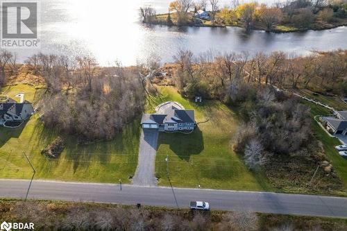 Aerial view featuring a water view - 1647 Lakeside Drive, Hillier, ON - Outdoor With View