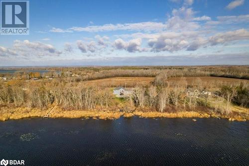 Drone / aerial view with a water view - 1647 Lakeside Drive, Hillier, ON - Outdoor With Body Of Water With View