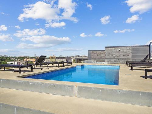 Piscine - 206-3043 Rue Sherbrooke E., Montréal (Rosemont/La Petite-Patrie), QC - Outdoor With In Ground Pool With View