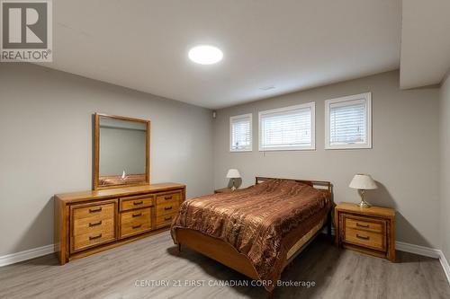 Lower level 4th Bedroom - 109 Princess Avenue, Middlesex Centre (Komoka), ON - Indoor Photo Showing Bedroom