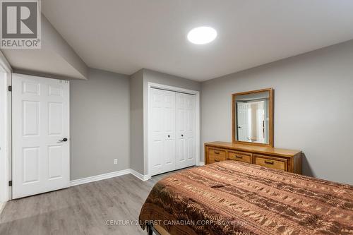 Lower Level 4th Bedroom - 109 Princess Avenue, Middlesex Centre (Komoka), ON - Indoor Photo Showing Bedroom