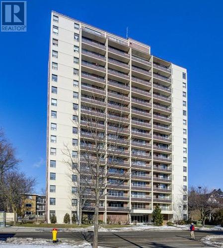 801 - 250 Frederick Street, Kitchener, ON - Outdoor With Balcony With Facade