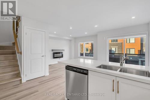 55 Dryden Lane, Hamilton, ON - Indoor Photo Showing Kitchen With Double Sink