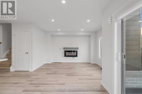 55 Dryden Lane, Hamilton, ON - Indoor With Fireplace