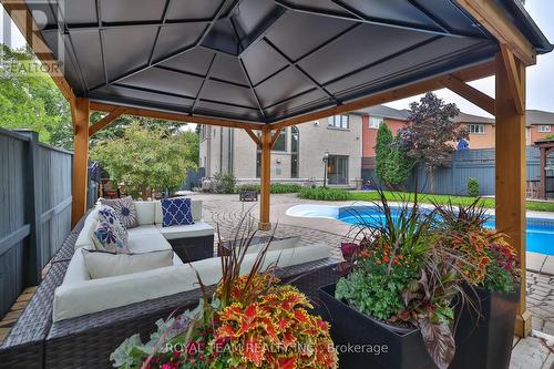 2 Gleave Court, Aurora, ON - Outdoor With In Ground Pool With Deck Patio Veranda With Exterior