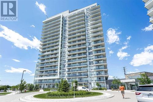 607 - 4655 Glen Erin Drive, Mississauga, ON - Outdoor With Balcony With Facade