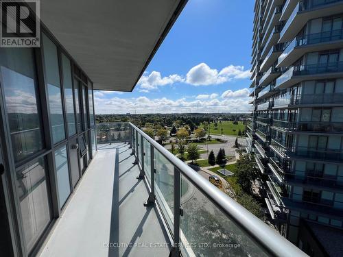 607 - 4655 Glen Erin Drive, Mississauga, ON - Outdoor With Balcony With View With Exterior