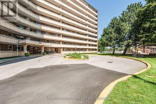 605 - 3555 Derry Road E, Mississauga, ON - Outdoor With Balcony With Facade