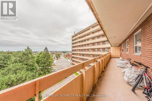 605 - 3555 Derry Road E, Mississauga, ON - Outdoor With Balcony