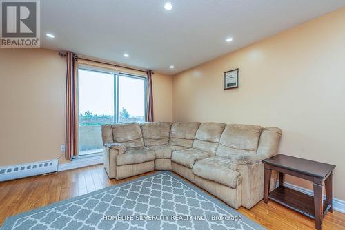 605 - 3555 Derry Road E, Mississauga, ON - Indoor Photo Showing Living Room