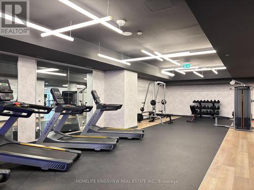 1118 - 86 Dundas Street E, Mississauga, ON - Indoor Photo Showing Gym Room