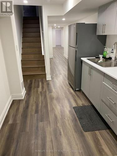 # Bsmnt - 61 Donald Ficht Crescent, Brampton, ON - Indoor Photo Showing Kitchen With Stainless Steel Kitchen