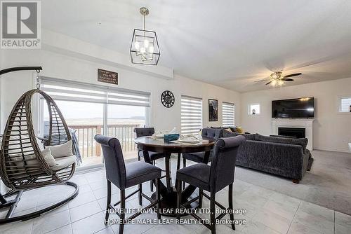 620 Mcmullen Street, Shelburne, ON - Indoor Photo Showing Dining Room With Fireplace