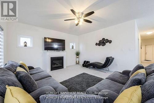 620 Mcmullen Street, Shelburne, ON - Indoor Photo Showing Living Room With Fireplace