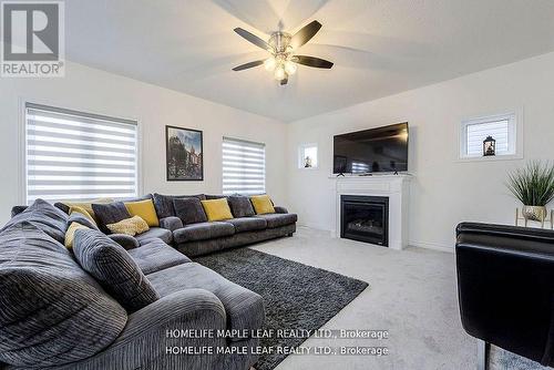 620 Mcmullen Street, Shelburne, ON - Indoor Photo Showing Living Room With Fireplace