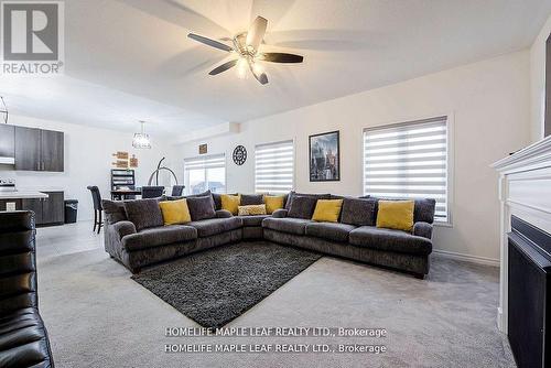 620 Mcmullen Street, Shelburne, ON - Indoor Photo Showing Living Room With Fireplace