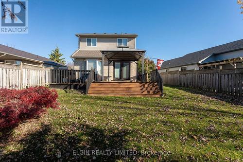 22 Cook Crescent, St. Thomas, ON - Outdoor With Deck Patio Veranda