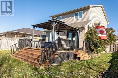 22 Cook Crescent, St. Thomas, ON - Outdoor With Deck Patio Veranda