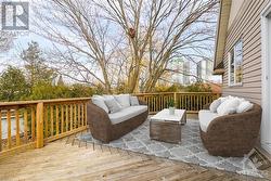 Terrace staged - 