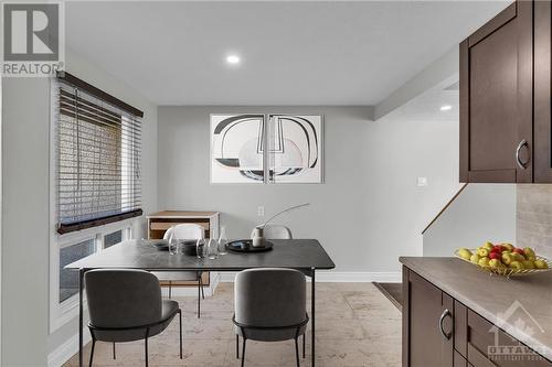 Virtually staged - 162 Woodfield Drive, Ottawa, ON - Indoor Photo Showing Dining Room