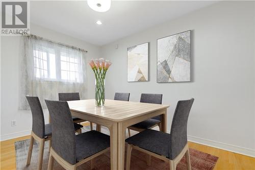 Virtually Staged - 1405 Leonard Avenue, Cornwall, ON - Indoor Photo Showing Dining Room