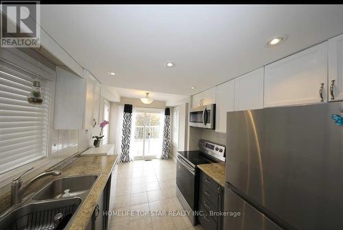 32 Millington Crescent, Ajax, ON - Indoor Photo Showing Kitchen With Stainless Steel Kitchen With Double Sink