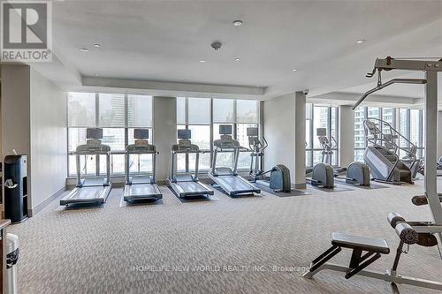 2409 - 3975 Grand Park Drive, Mississauga, ON - Indoor Photo Showing Gym Room