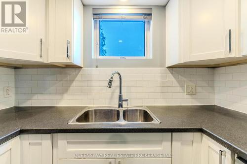 Lower - 12 Argyle Drive, Guelph, ON - Indoor Photo Showing Kitchen With Double Sink