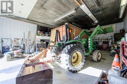 14 Webb Street E, East Luther Grand Valley, ON - Indoor Photo Showing Garage