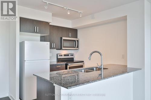 809 - 8 Trent Avenue, Toronto, ON - Indoor Photo Showing Kitchen With Double Sink